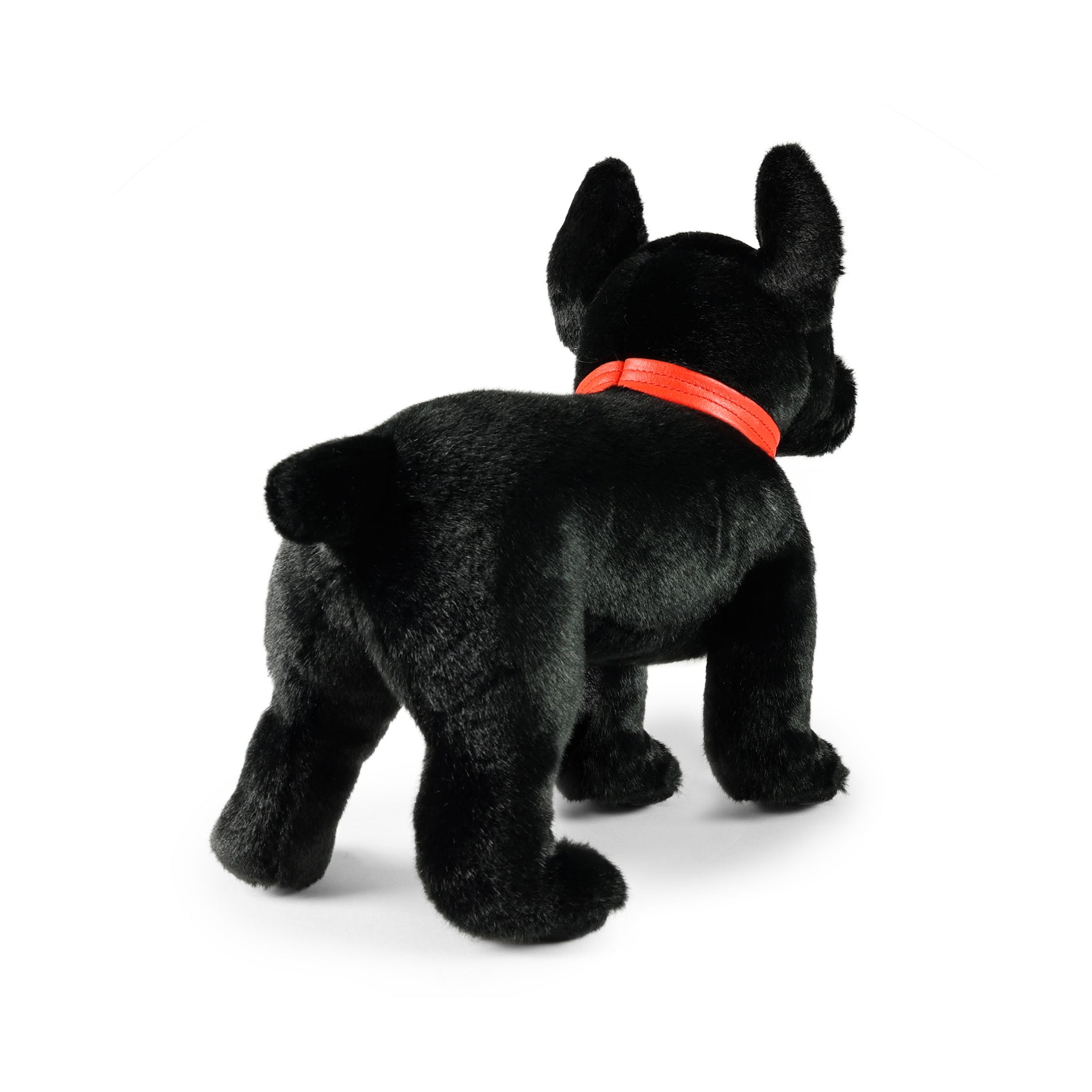 French Bulldog plush toy with collar 30 cm
