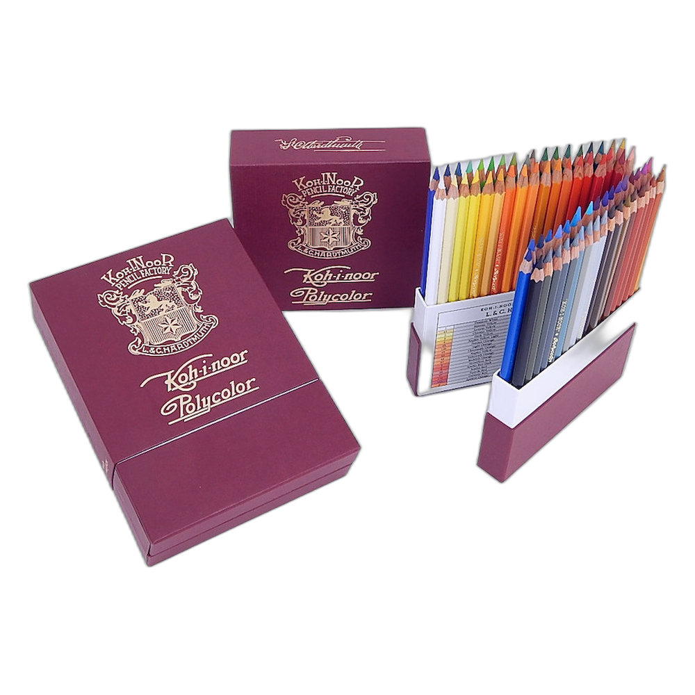 Koh-i-Noor Polycolor Artist Pencils 72 Retro Edition