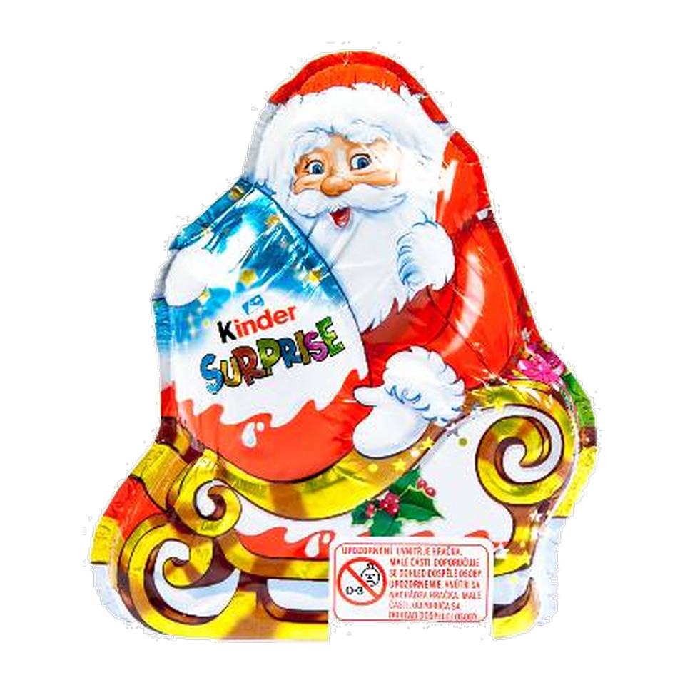 Kinder Surprise Santa Claus with Toy
