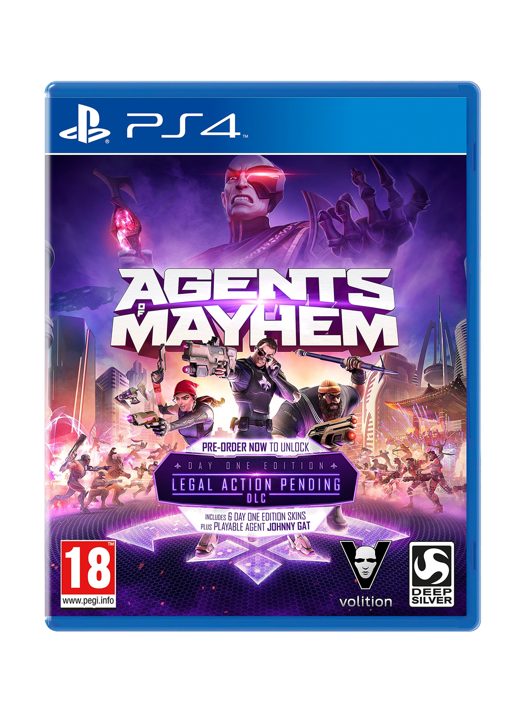 Agents of Mayhem – Day One Edition (PS4)