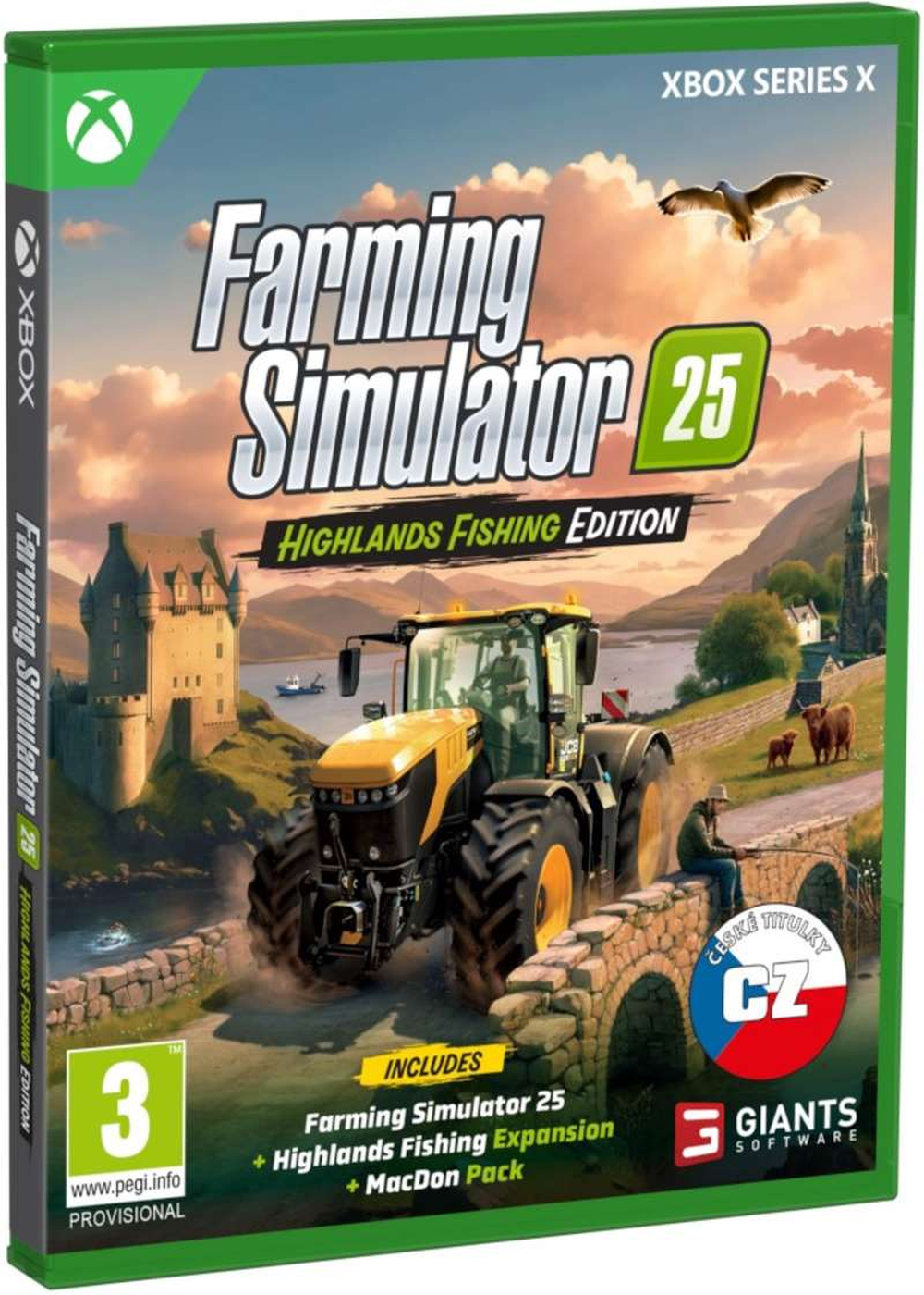 Farming Simulator 25 – Highlands Fishing Edition (Xbox Series X) – Czech Subtitles