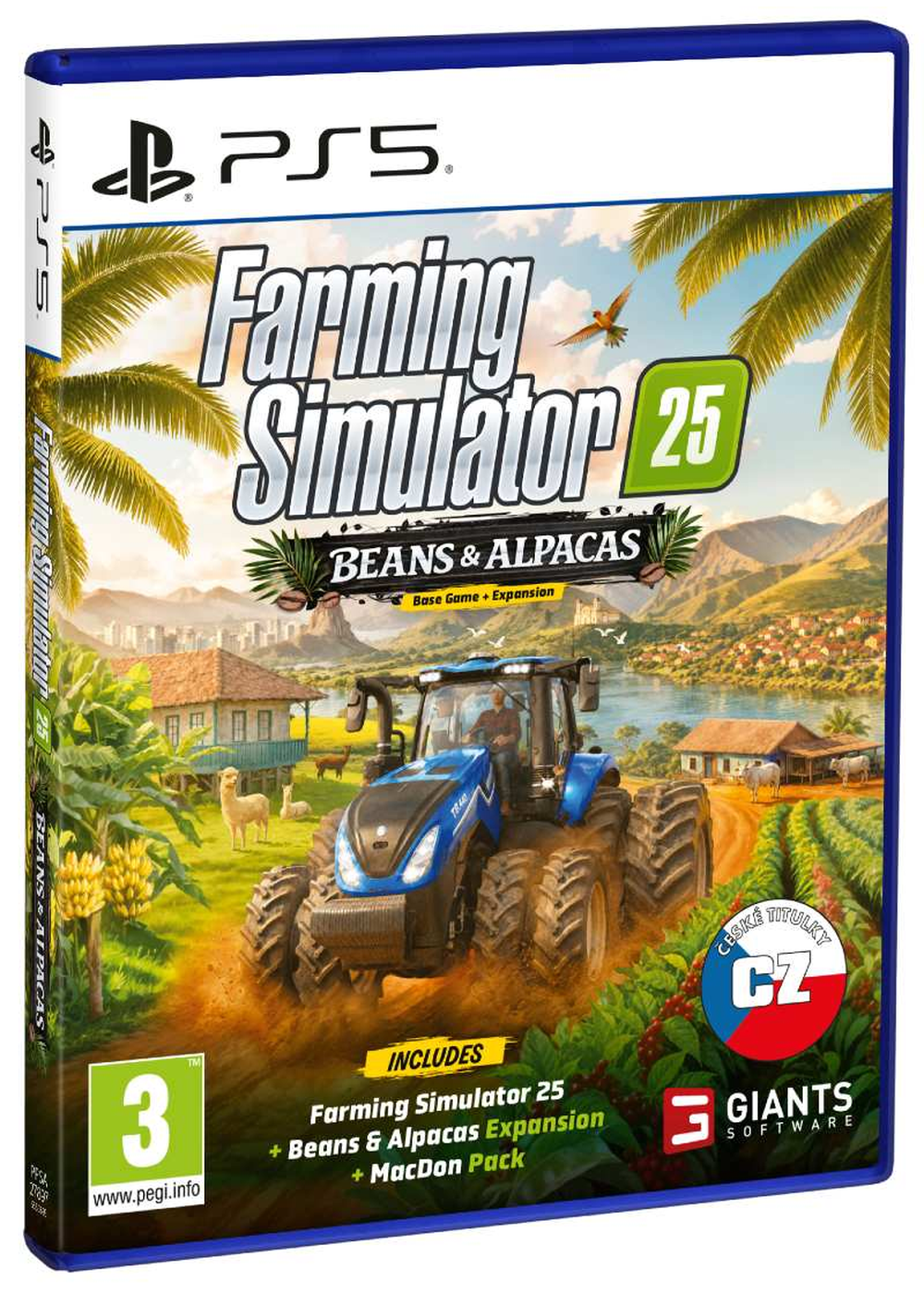 Farming Simulator 25 – Beans & Alpacas Edition (PS5) – Czech Subtitles