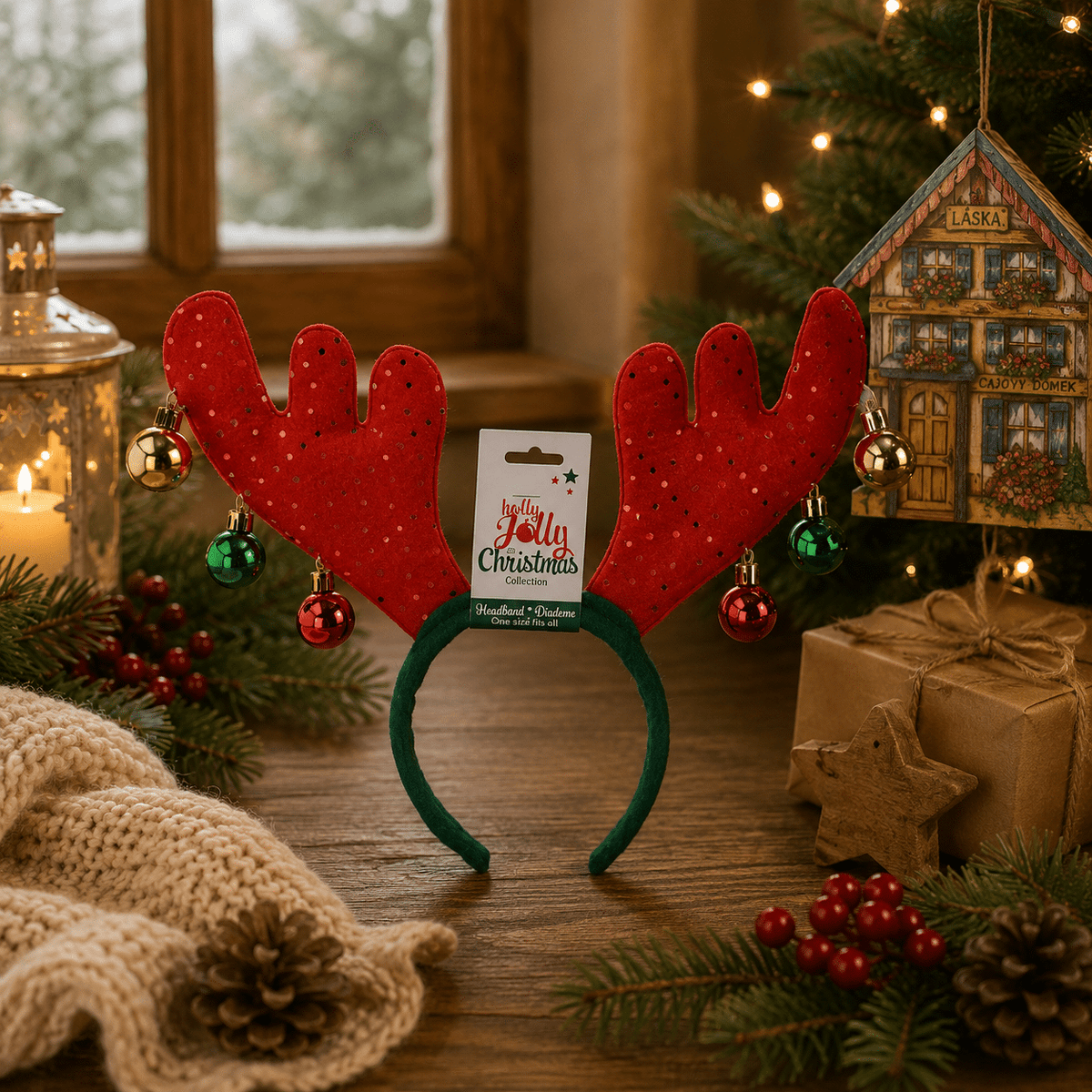 Reindeer Antler Headband