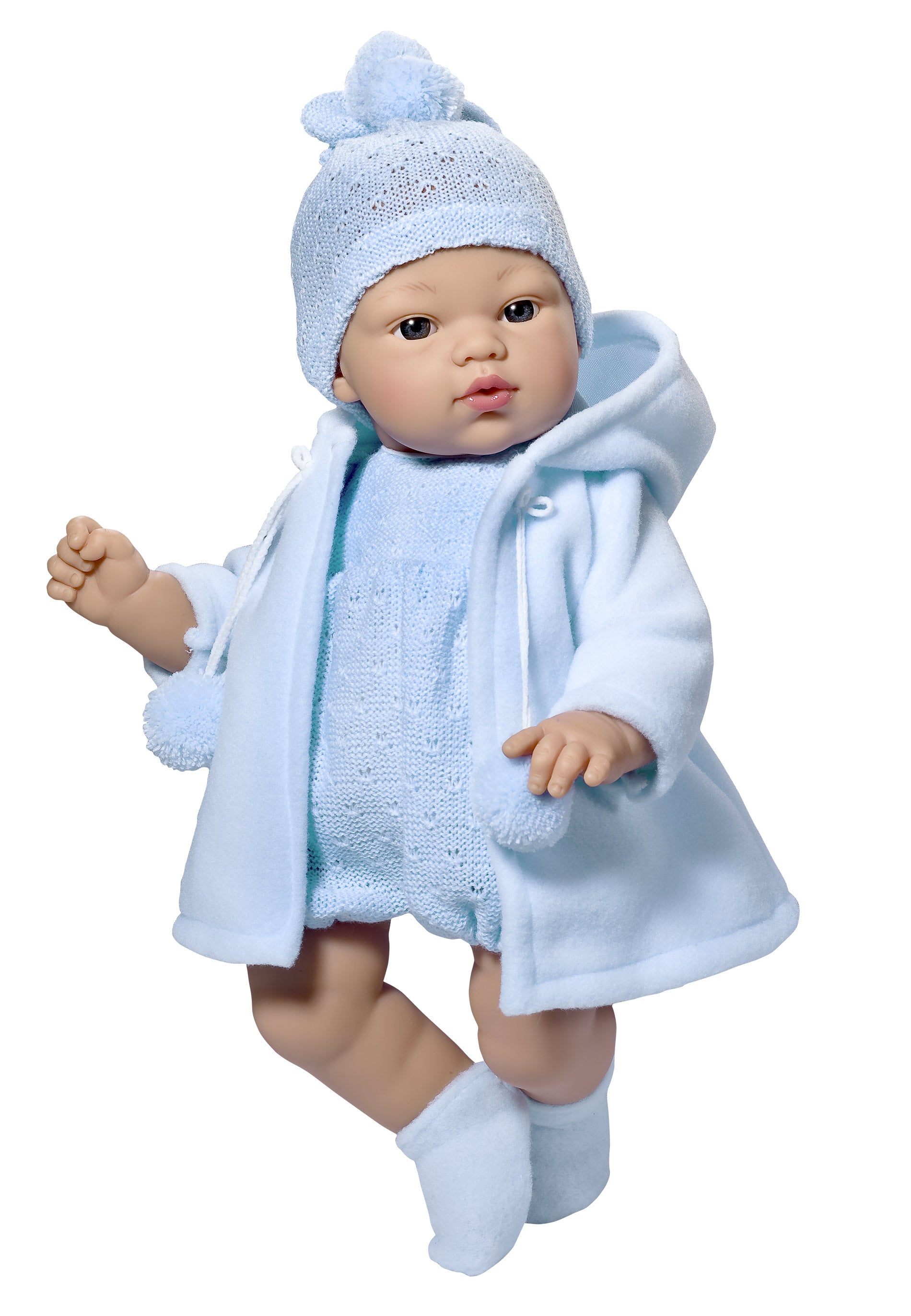 Realistic Baby Boy Doll Koke 36 cm by Asivil
