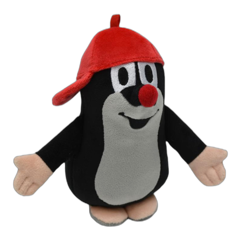 Little Mole 16 cm plush toy, red cap
