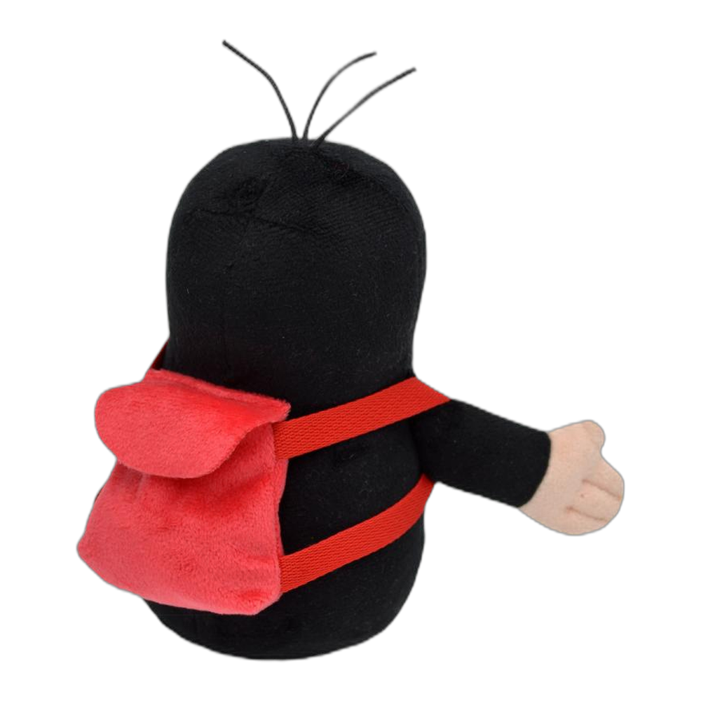 Little Mole 16 cm plush toy, with backpack