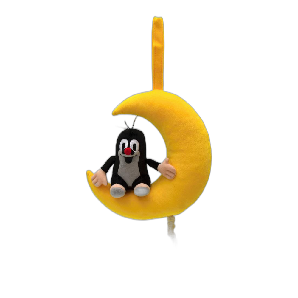 Little Mole plush toy, music box