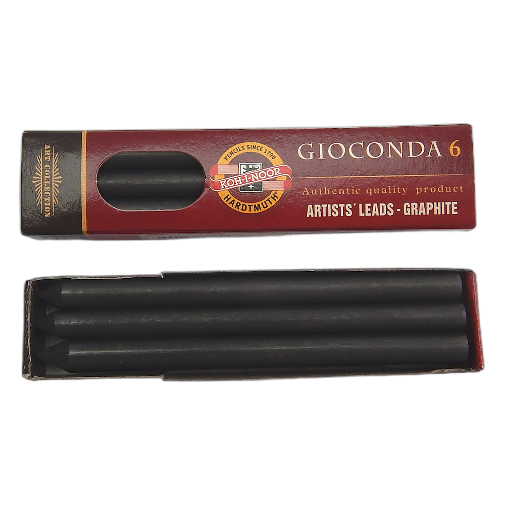 Koh-i-Noor Gioconda Graphite Leads 4864 2B 5.6 x 80 mm