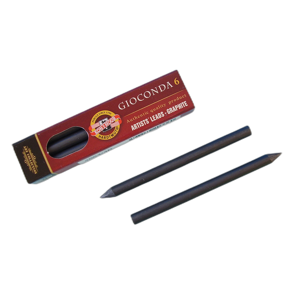 Koh-i-Noor Gioconda Graphite Leads 4864 4B 5.6 x 80 mm