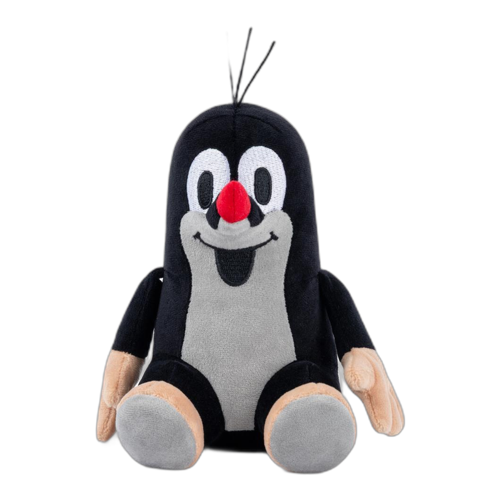 Little Mole 15 cm plush toy, sitting, talking