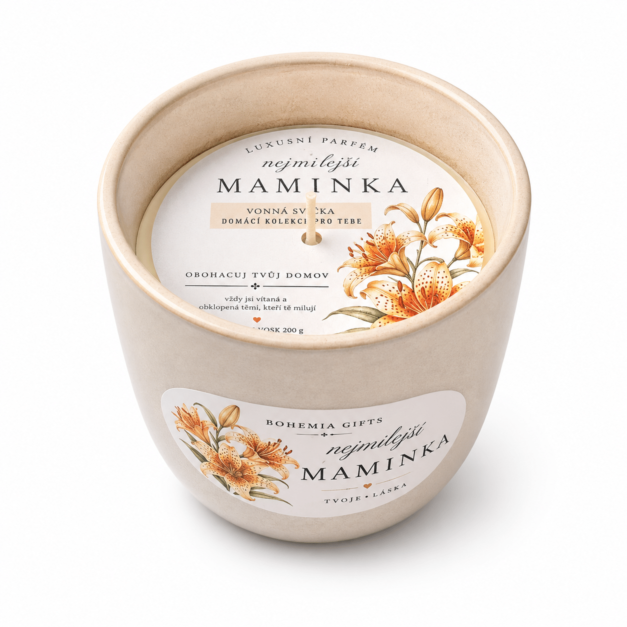 Scented Ceramic Candle 200 g – Dearest Mum