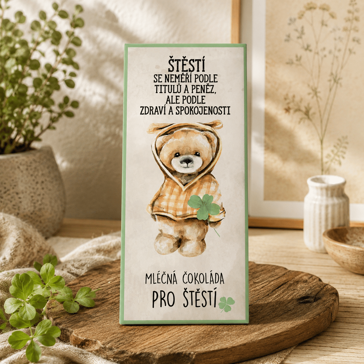 Gift Milk Chocolate 100 g – For Luck