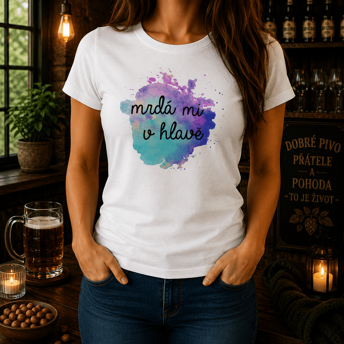 Women's T-shirt – My Head Is Fucked
