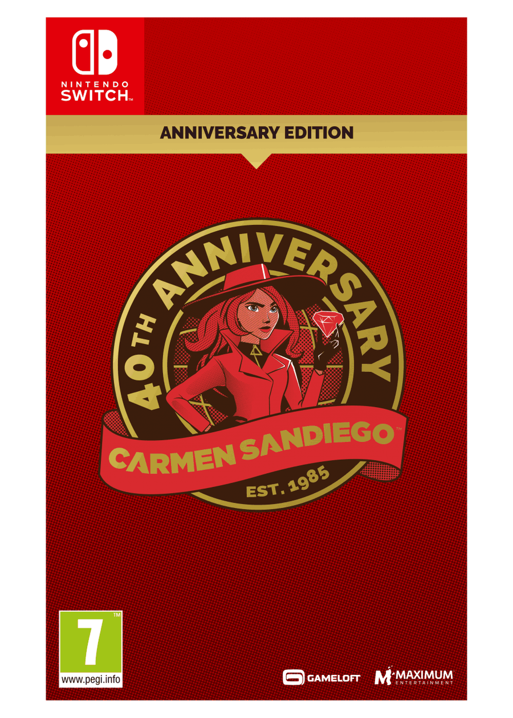 Carmen Sandiego – 40th Anniversary Edition (Nintendo Switch)