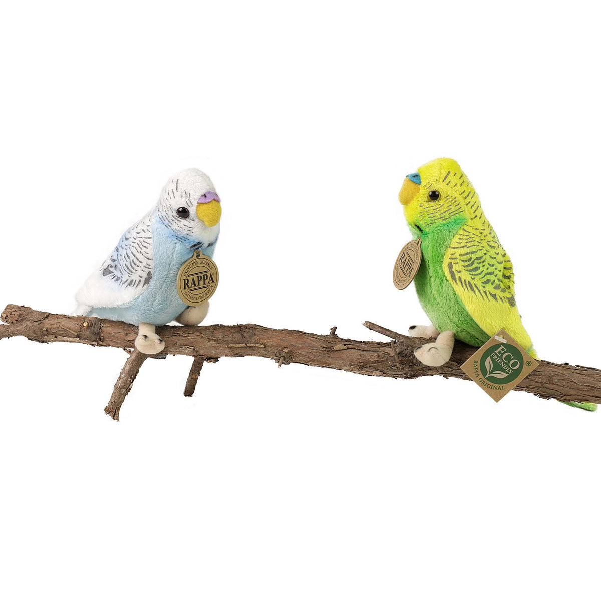 Plush budgerigar 13 cm