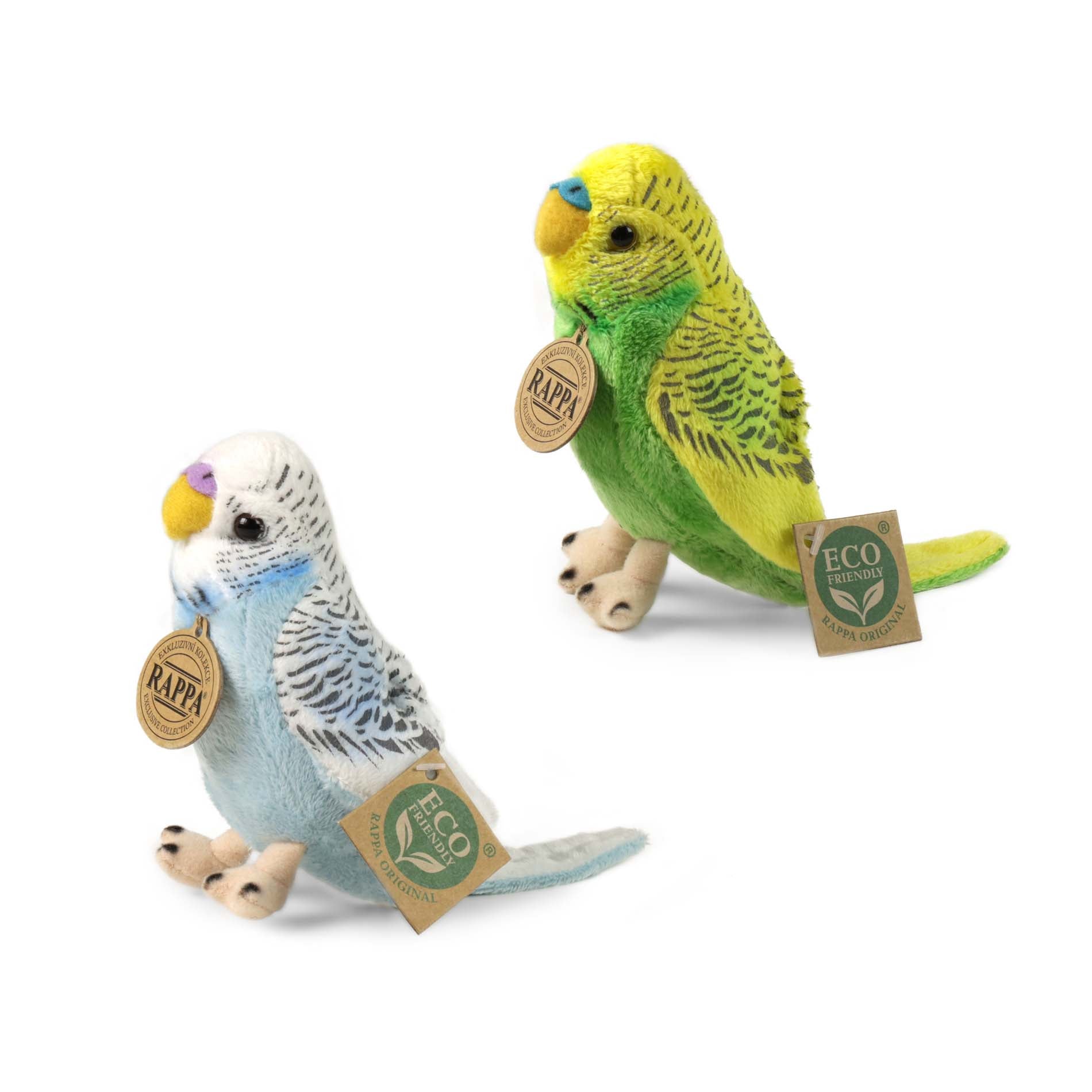Plush budgerigar 13 cm