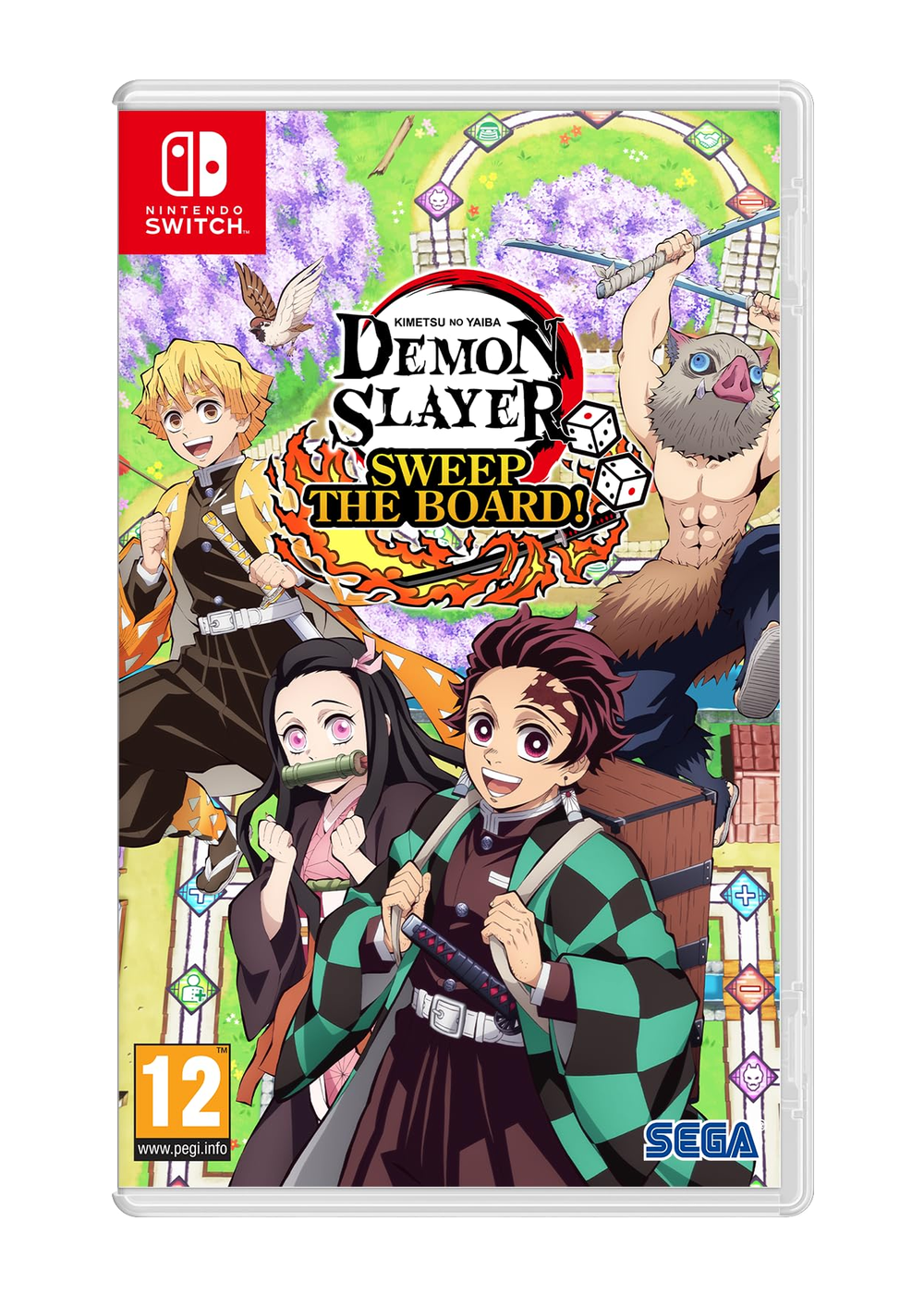 Demon Slayer -Kimetsu no Yaiba- Sweep the Board! (Nintendo Switch)