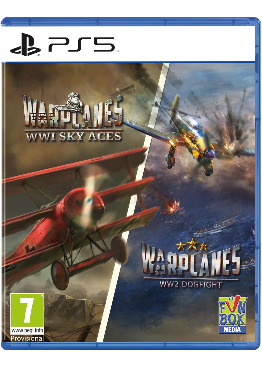 Warplanes: WW1 Sky Aces & Warplanes: WW2 Dogfight (PS5)