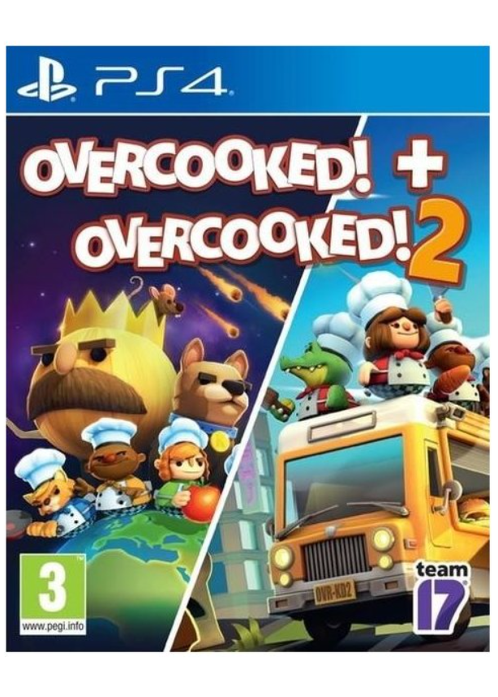Overcooked! + Overcooked! 2 – Double Pack (PS4)