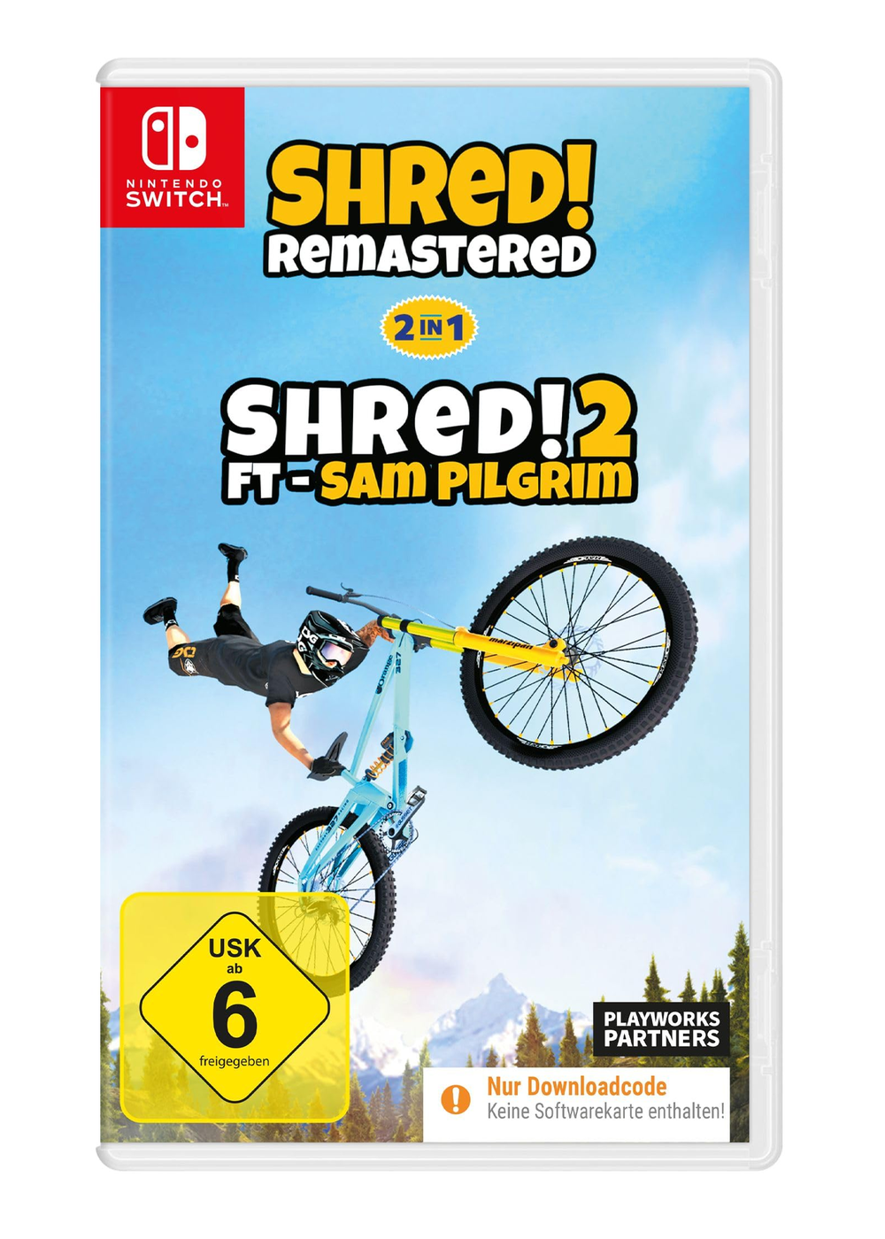 Shred! Remastered and Shred! 2 Ft. Sam Pilgrim (Nintendo Switch)
