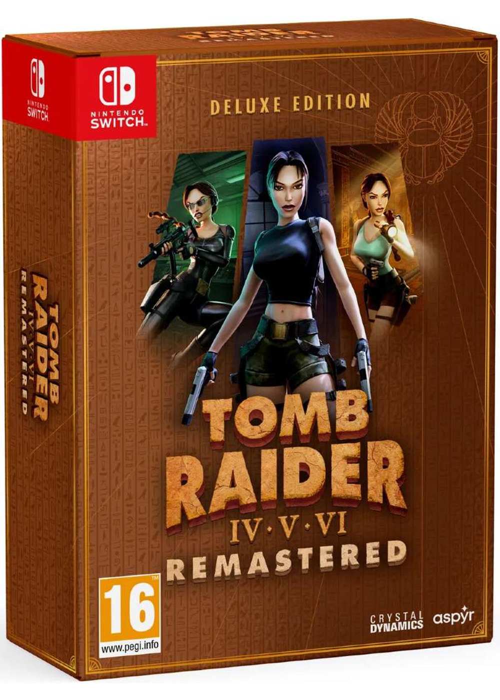 Tomb Raider IV-VI Remastered Starring Lara Croft – Deluxe Edition (Nintendo Switch)