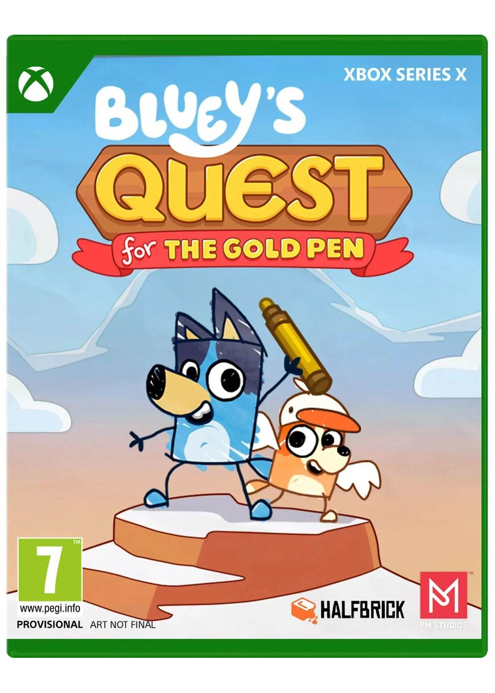 Bluey's Quest for the Gold Pen (Xbox Series X)