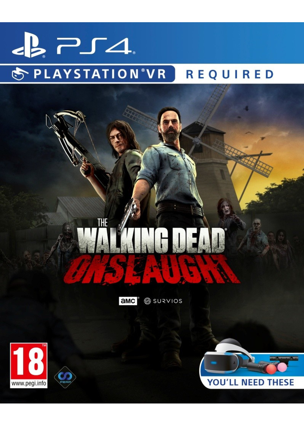 The Walking Dead Onslaught – Survivors Edition (PS4)