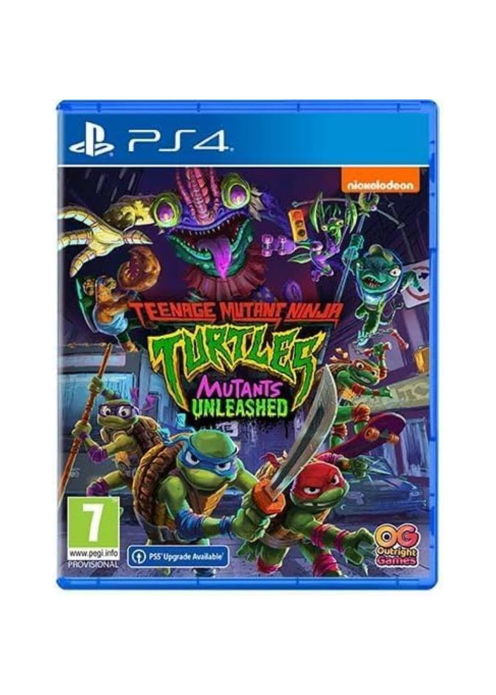 Teenage Mutant Ninja Turtles: Mutants Unleashed (PS4)