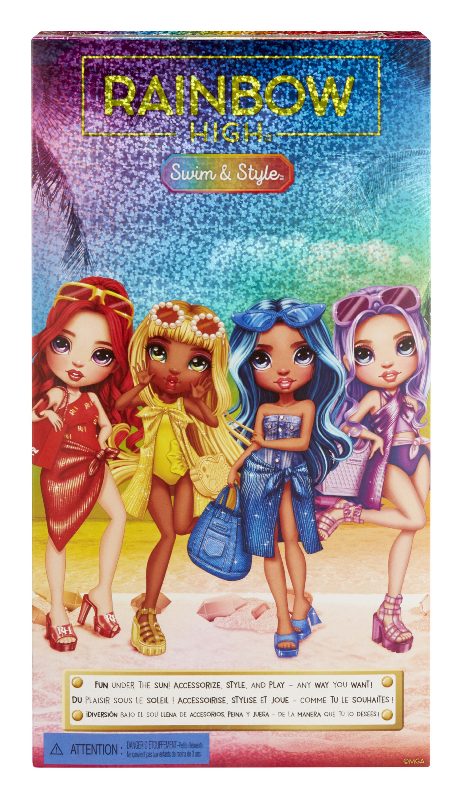 Rainbow High Skyler Bradshaw fashion doll in swimsuit