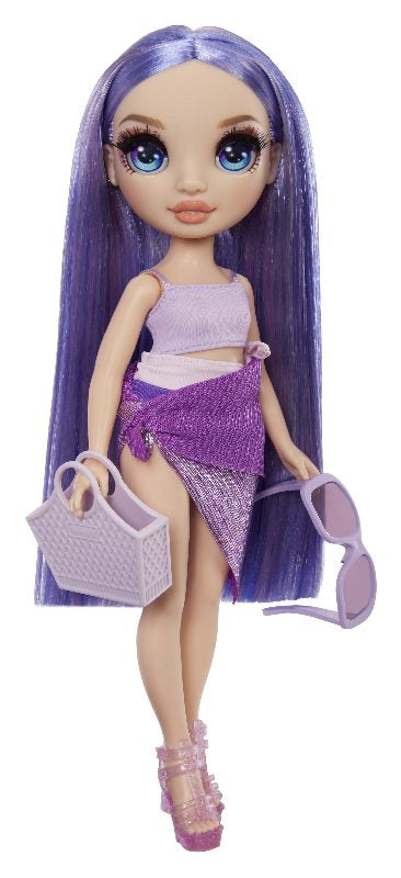 Rainbow High fashion doll in swimsuit - Violet Willow