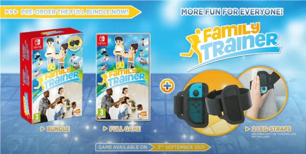 Family Trainer – Leg Strap Bundle (Nintendo Switch)