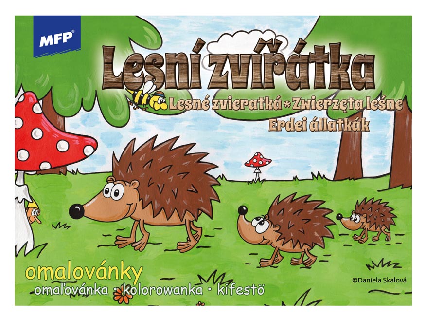 Forest Animals Colouring Book