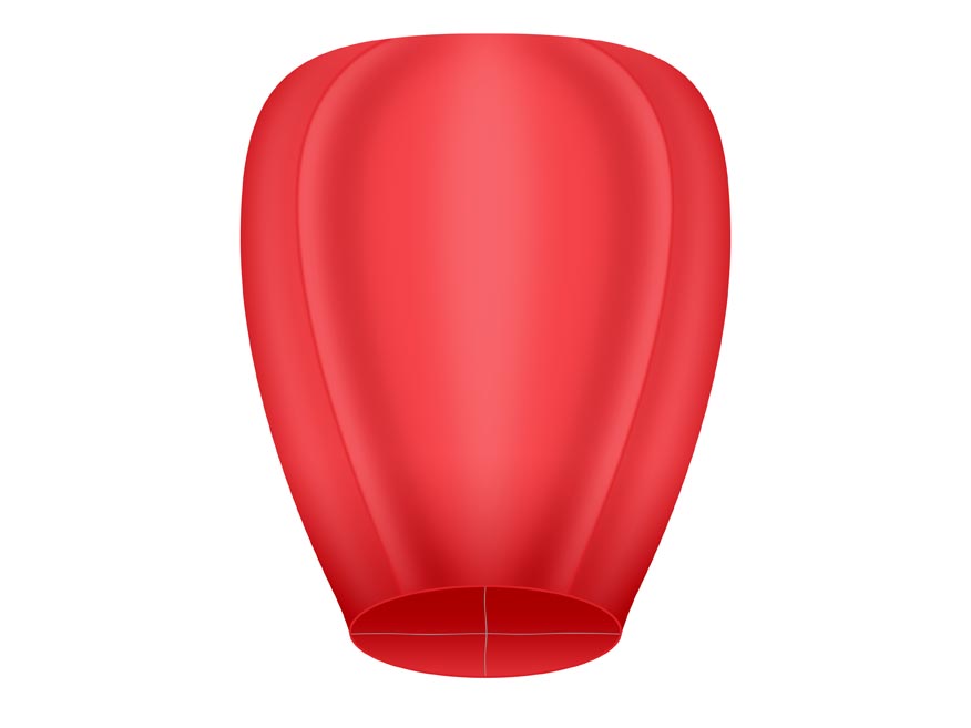 Flying paper wish lantern