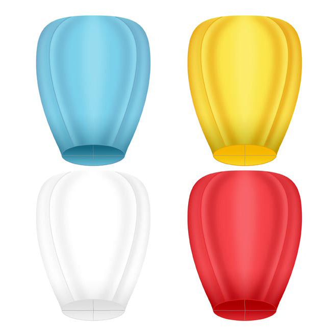 Flying paper wish lantern