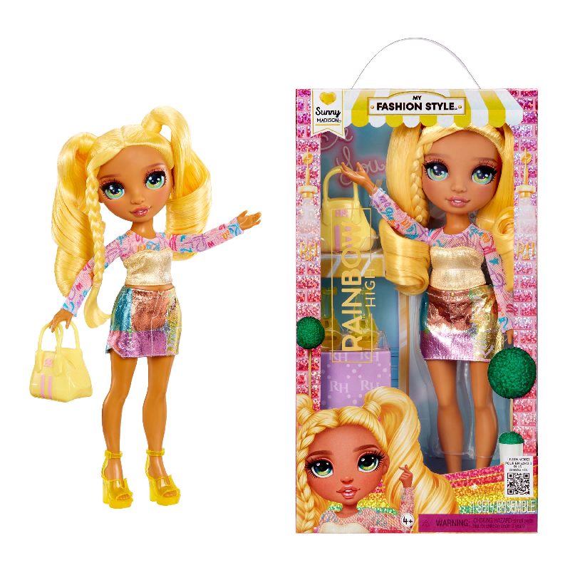 Rainbow High My Fashion Style Doll Sunny 28 cm