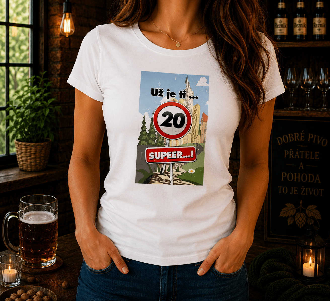 Women's 20th Birthday T-Shirt – You Are 20 Now, Super