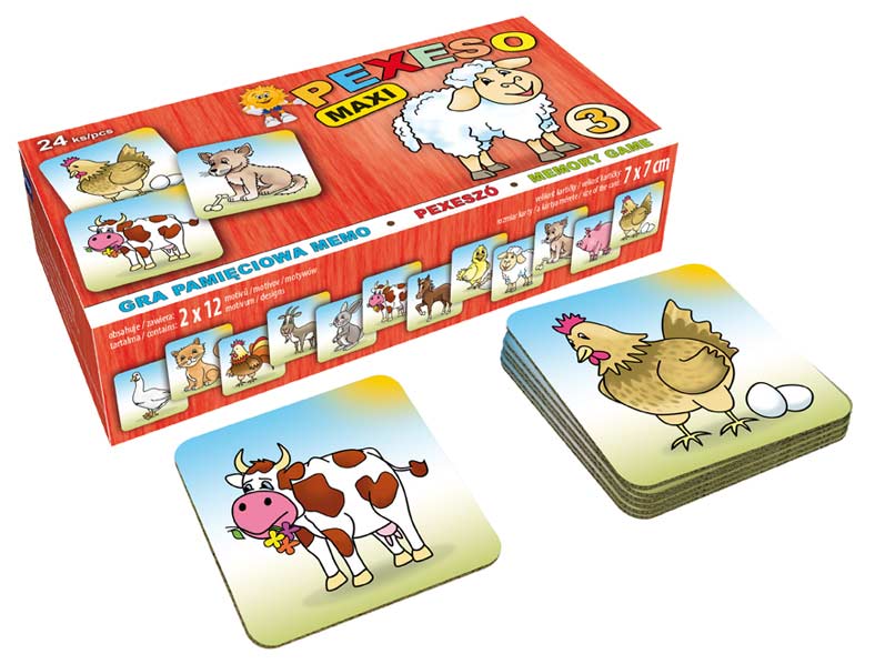 Farm Animal Memory Game / Pexeso