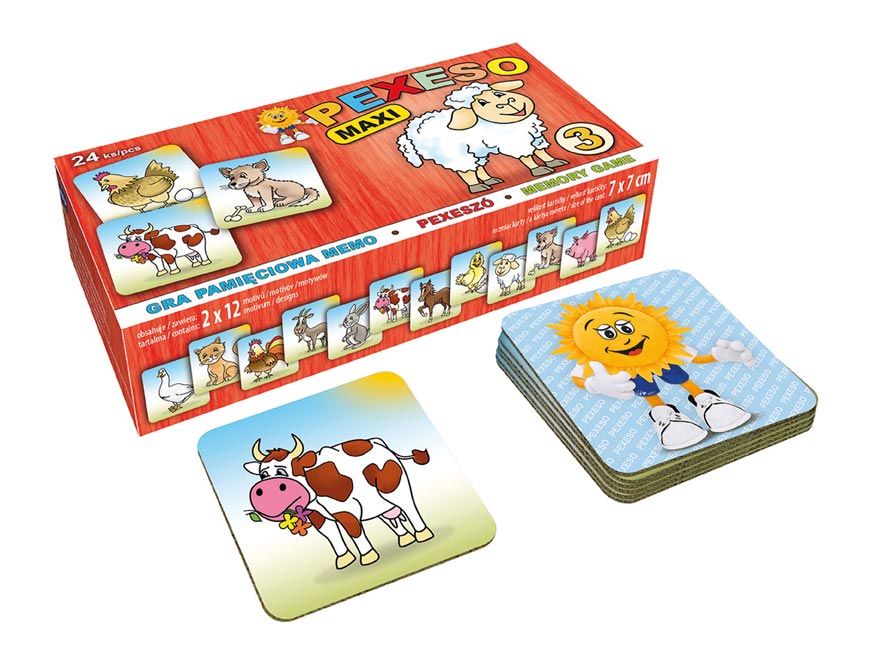 Farm Animal Memory Game / Pexeso