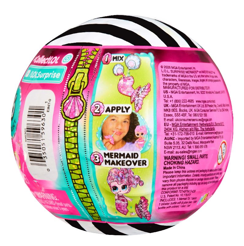 L.O.L. Surprise Mermaid Doll with Lip Gloss