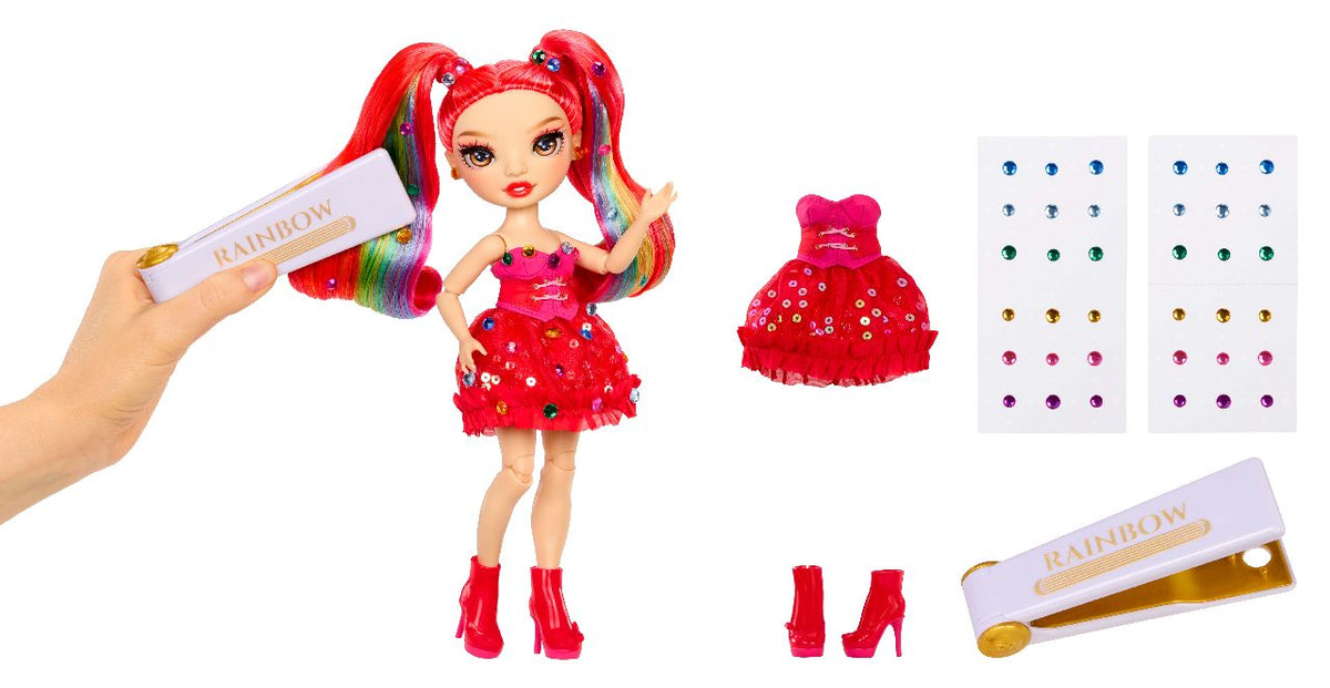 Rainbow High Be Dazzling fashion doll Vivienne Rouge