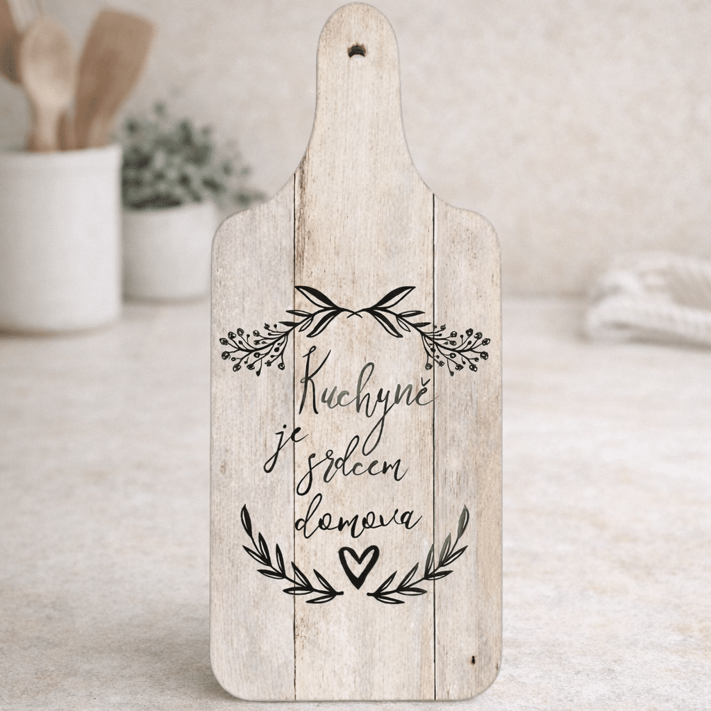 Decorative Kitchen Board 28 cm – Kitchen Is the Heart of the Home