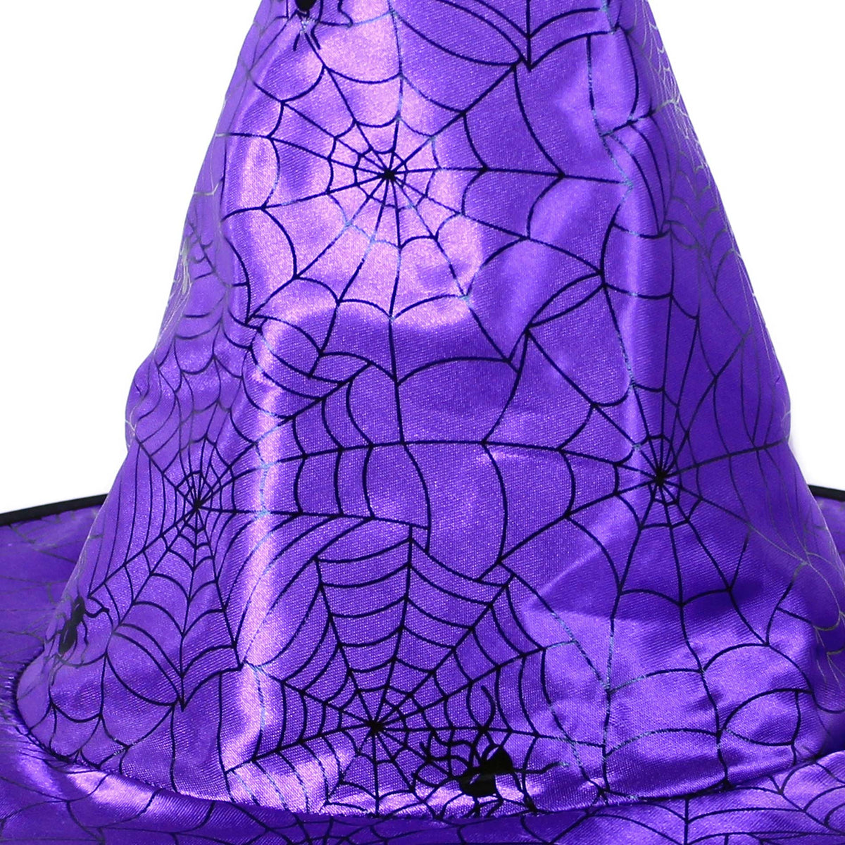 Children's purple witch hat