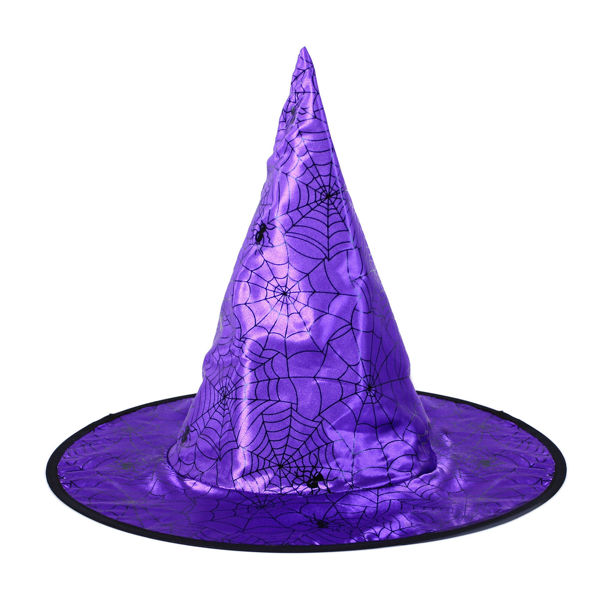 Children's purple witch hat