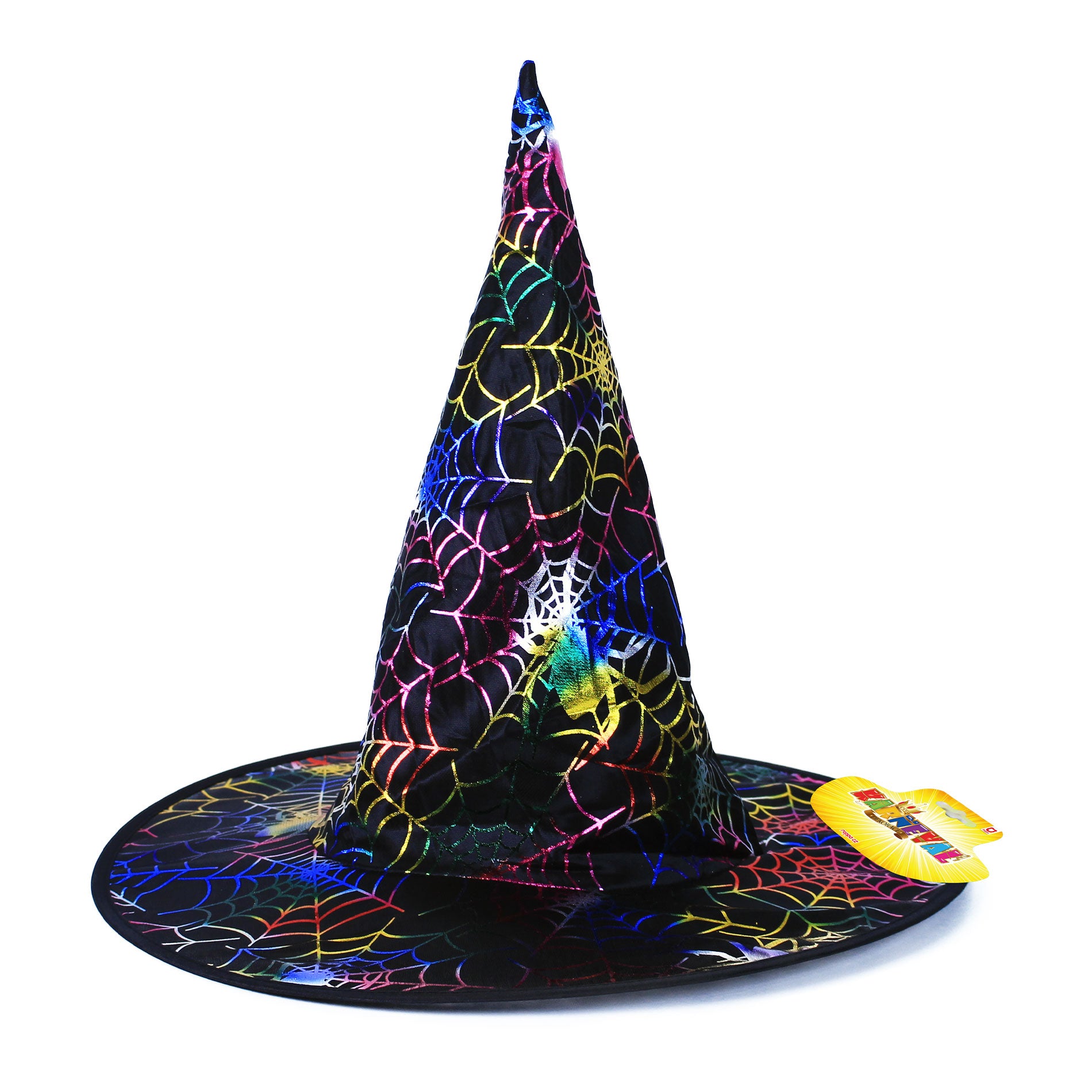 Wizard hat with Halloween cobwebs for adults