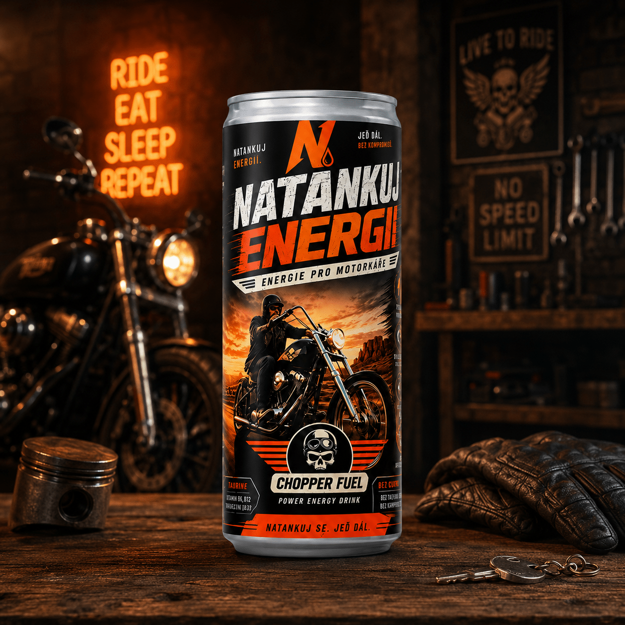 Orange Energy Drink – For Motorcyclists