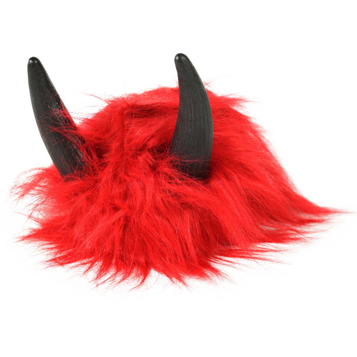 Red devil wig with horns