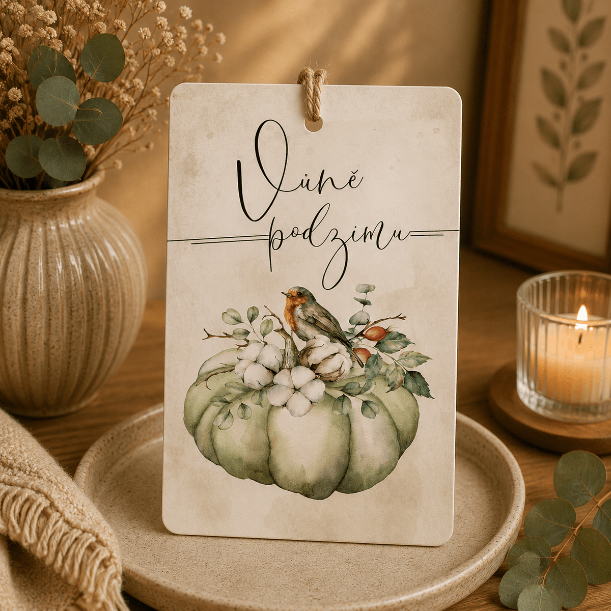 Large Scented Card – Autumn Fragrance