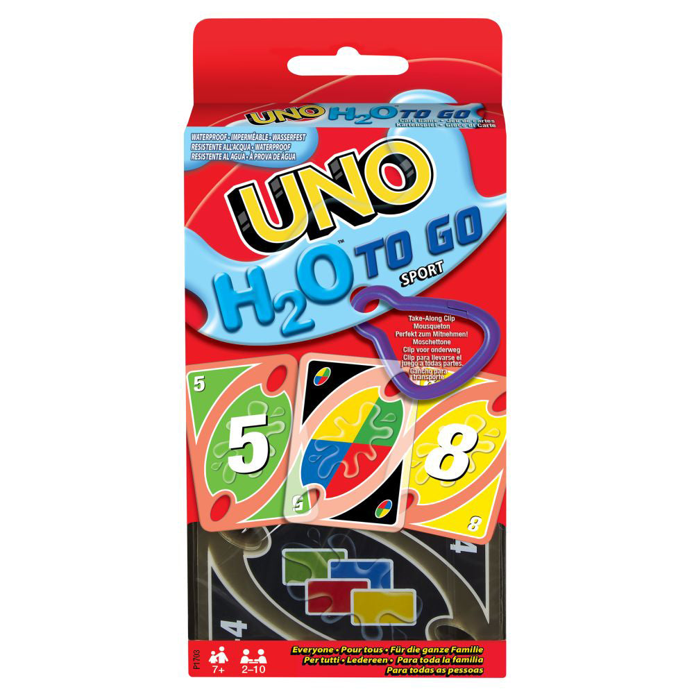 UNO H2O waterproof travel card game