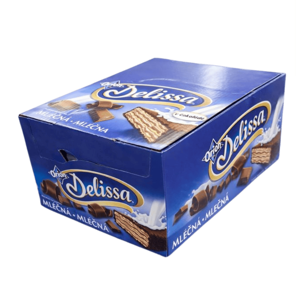 Orion Delissa Milk Chocolate Wafer / Delissa oplatka v mlecne cokolade Pack of 30 pcs