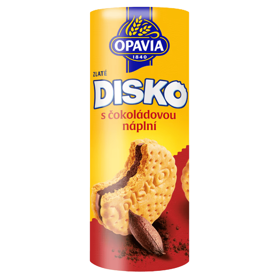 Opavia Disko Chocolate Cream Biscuits / Susenky Disko s cokoladovym kremem